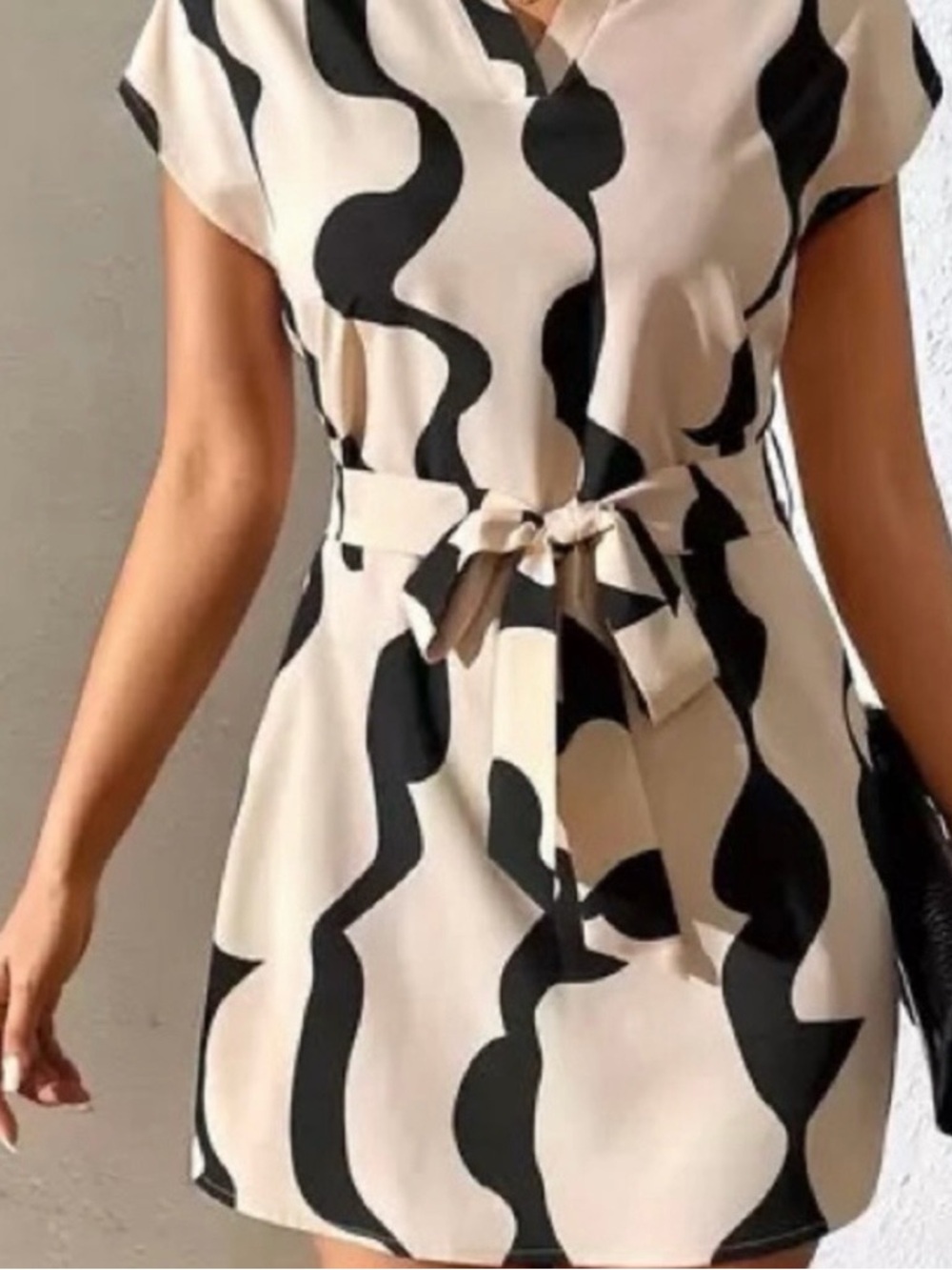 Women’s Geometric Design Dress